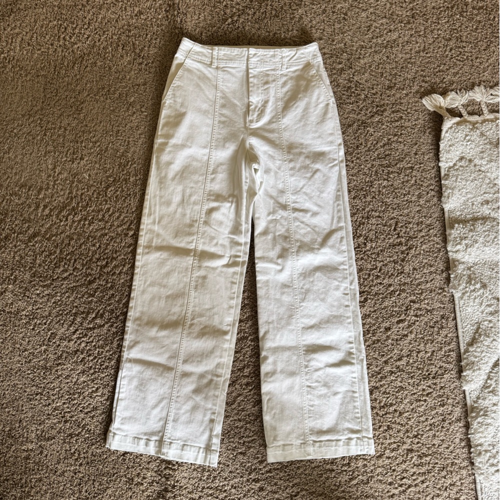 Universal Thread Cream Wide Leg Jeans - Picture 3 of 4